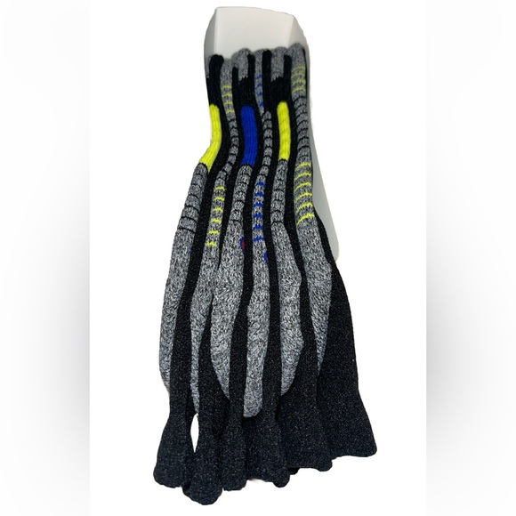 Champion Crew Sock 3 Pair Men’s 6-12 Black Gray Blue w Logo Cushioned NEW $18 - Picture 9 of 11